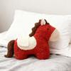 Horse Year Mascot Plush Cushion Uniquely Shaped Plush Toy Sofa Living Room Decoration Throw Pillow Gift