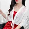 Chiffon Chiffon Shawl Multicolor Thin Coat Cloak Tulle Shawl  Women