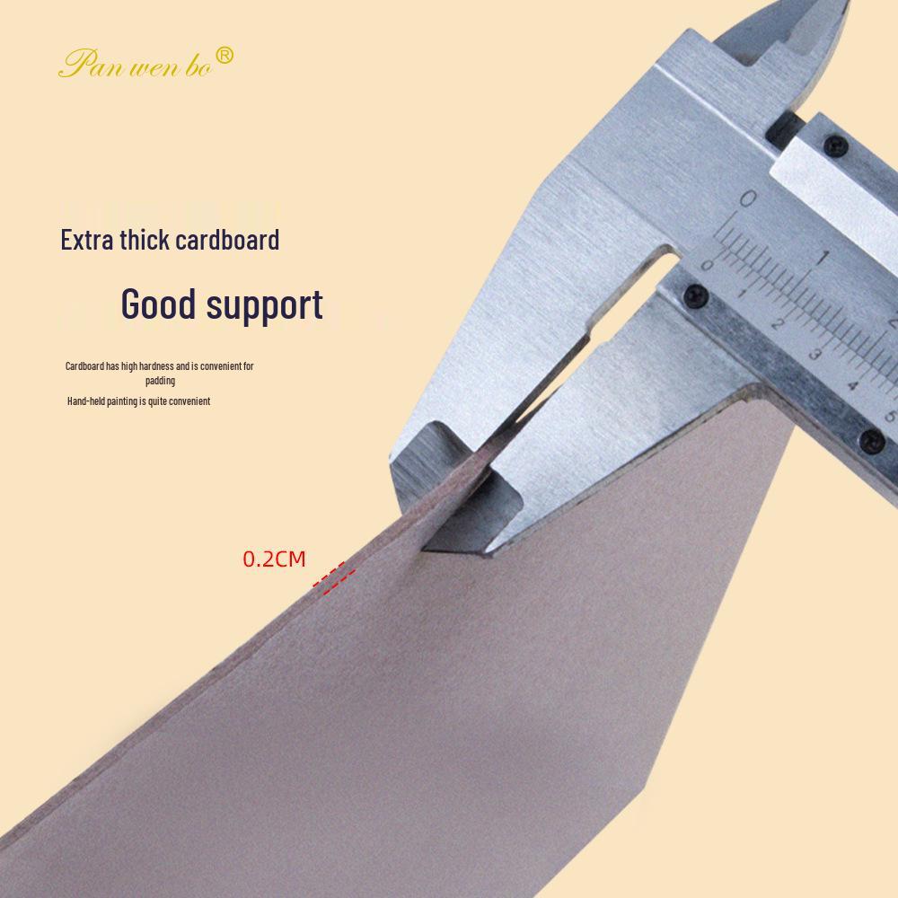 Bílý bavlněný papír Skicák pro začátečníky - A3/A4/A5 Akrylové & Olejové pastely