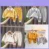 Spielerisches und gemütliches Baby-Zweiteiler-Outfit Für Kinder von 1 bis 3 Jahren Perfekt für Frühling und Herbst