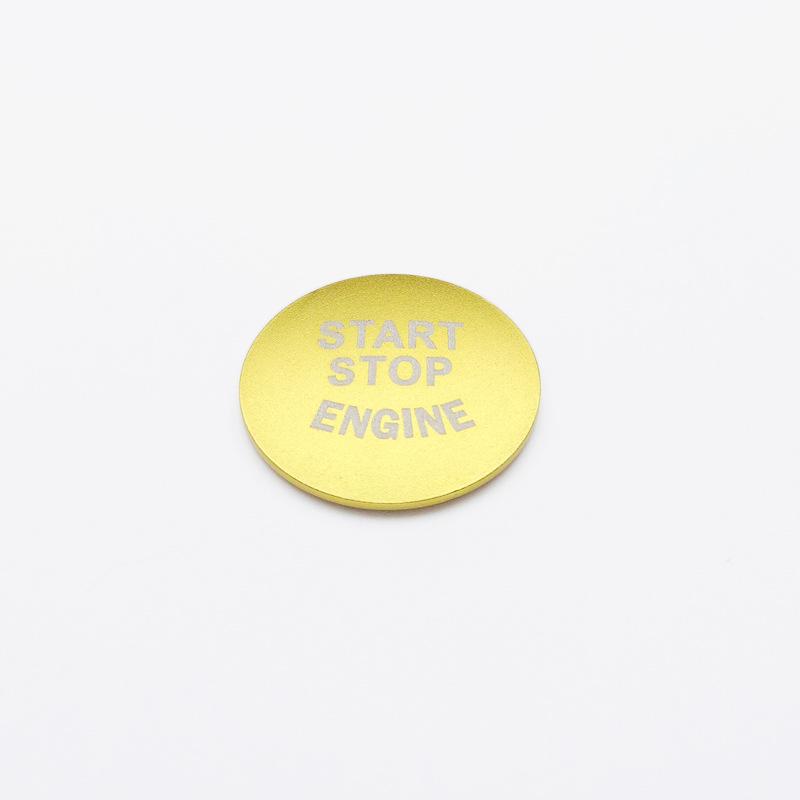 BMW X1/1/2/3 Series Ignition Ring Decoration: Aluminum Alloy Car Modification Sticker