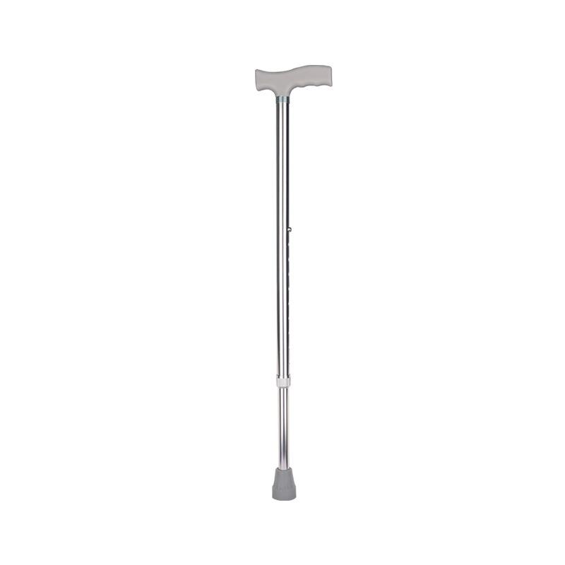 Adjustable Anti-Slip Four-Legged Walking Cane for Seniors - Lightweight Aluminum Alloy and Stainless Steel