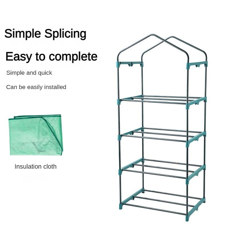 Outdoor Garden Greenhouse Cover PVC Plant Cover Garden Plant Greenhouse Warm Sunshine Room 69 * 49 * 160cm