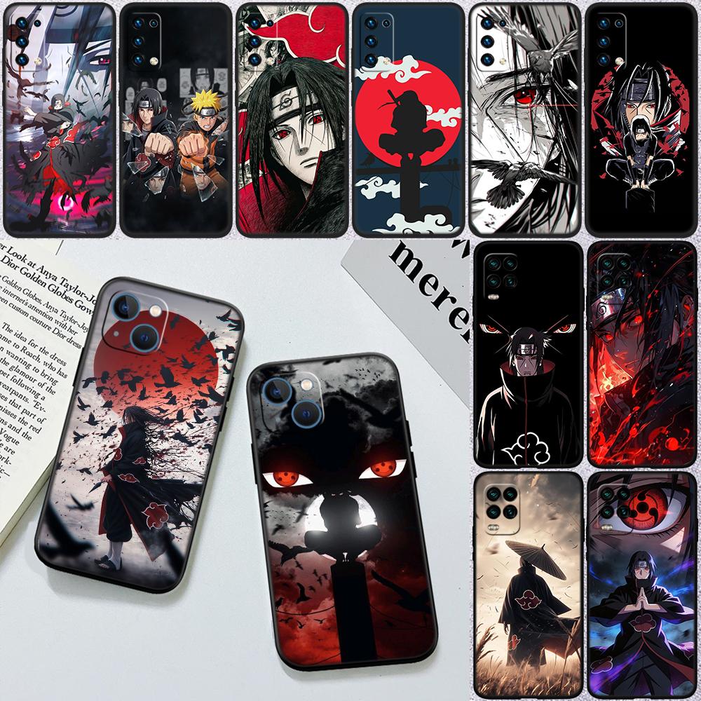 RA25 Naruto Uchiha Itachi New High-End Shell Phone Case for Redmi Note 10 11 12 Pro Max 10S 10C 10T 11A 11S 12S 12C