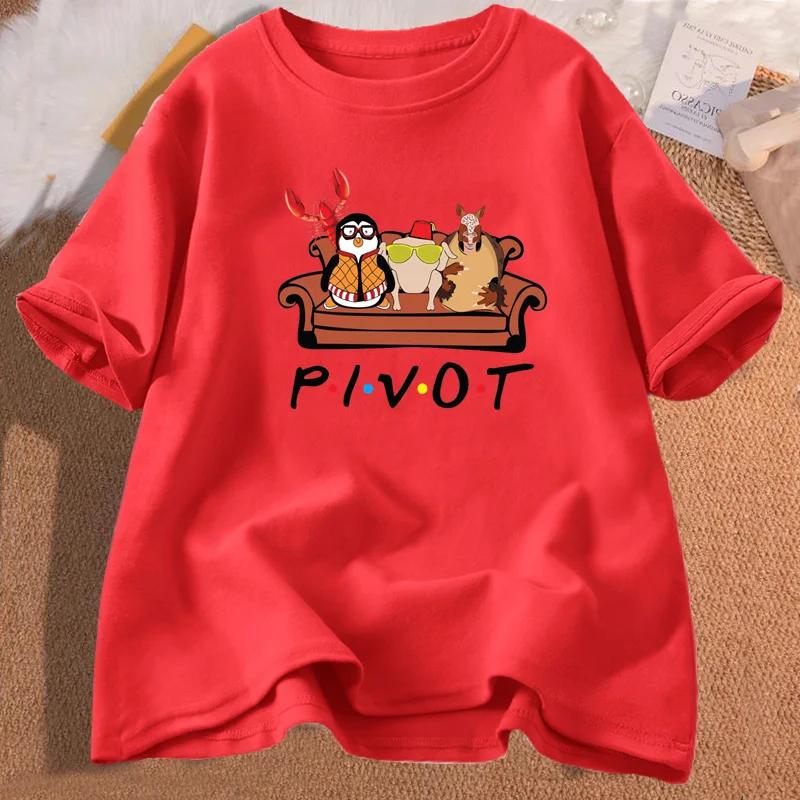 Pivot Shut Up TShirt Friends TV Show Tee Couch Lobster Holiday Armadillo Hugsy Turkey Sunglasses Tshirt Funny Streetwear Tshirt S