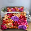 Floral Pattern Three-Piece Set Design Exquisite Three-Piece Bedding Set Gift For Kids And Adults