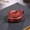 170ml Retro Yixing Purple Clay Teapots Handmade Large Caliber Pot Raw Ore Dragon's Blood Sand Mud Kettle Zisha Tea Set Tea Gift