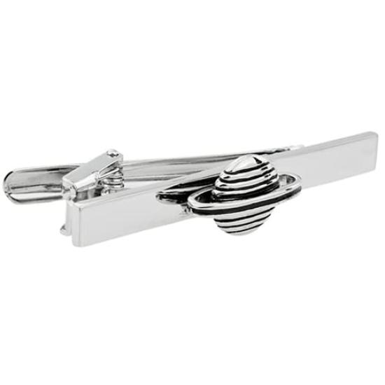 Planet Saturn Tie Clip Tie Bar Tie Clip N01880