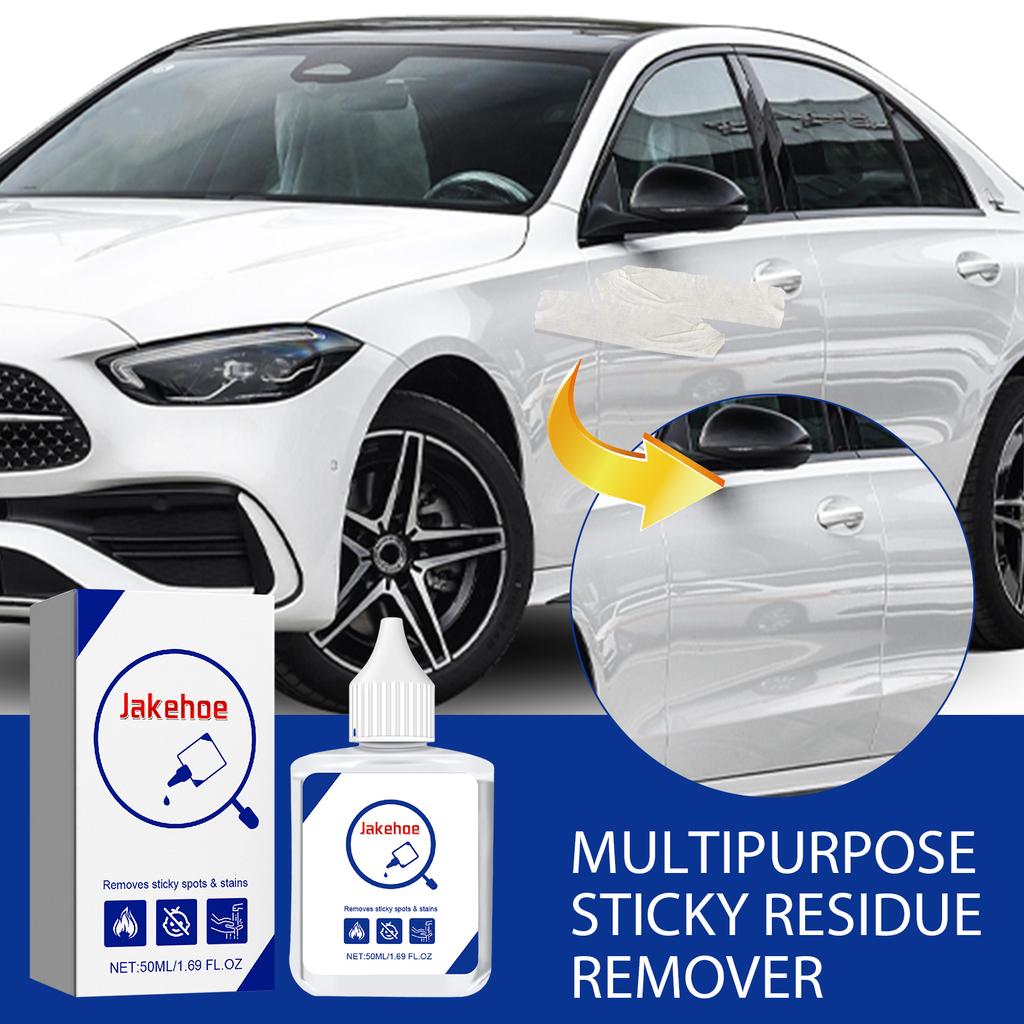 Multi-Use Adhesive Dissolver For Car Door,Car Window&Book Scenarios,Residue-Free,Safe To Clean,Doubles asanAdhesiveStain Remover