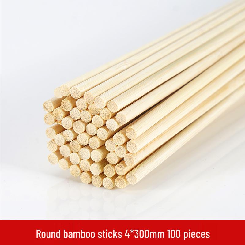 Bamboo and Wooden Craft Sticks: DIY Model Strips and Slices