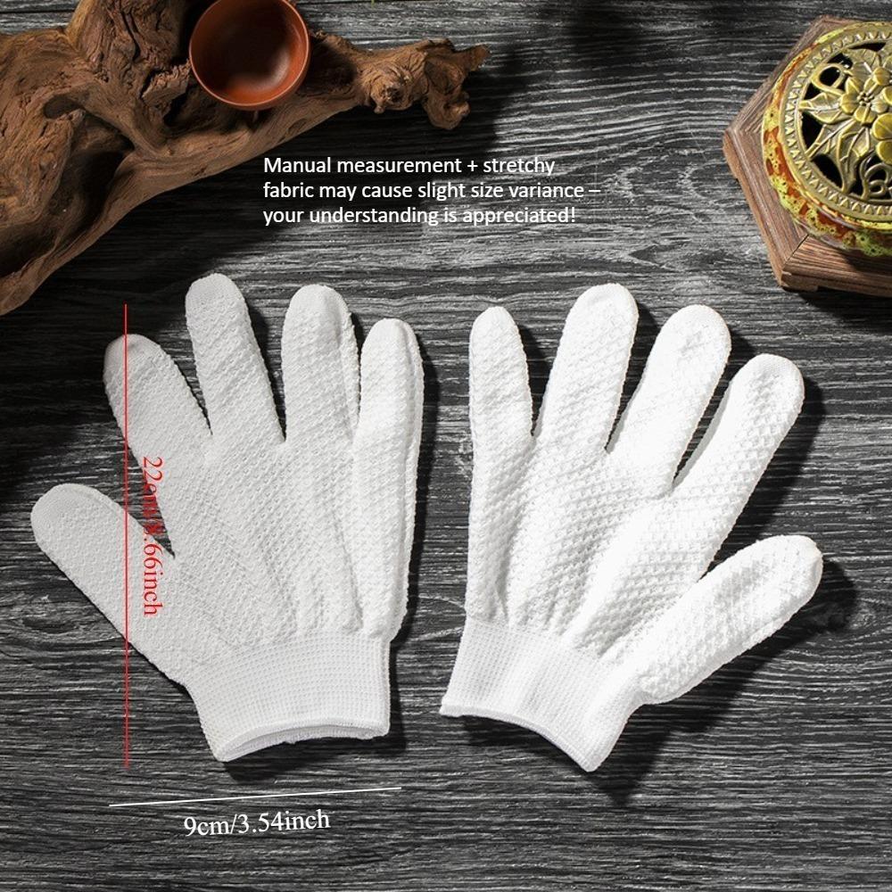 Antique Work Gloves Breathable Wear-Resistant for Walnut Polishing & Restoration