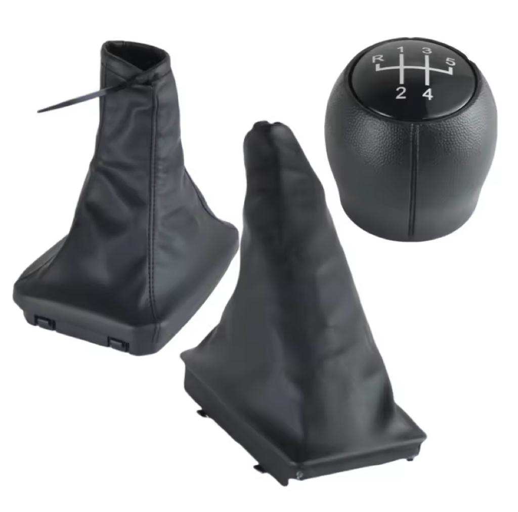 5-Gang Hand Schalthebel Knauf Handbremse Manschette Abdeckung Für Opel Corsa C (01-06) Kombination C(01-11) Tigra B (04-12)
