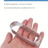 6Pcs Oval Perforated Tart Rings -Stainless Steel Tart Ring Molds For Professional Pastry Cake Molds Tart Rings Baking Molds