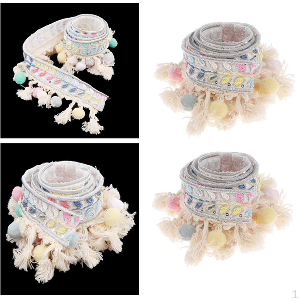 

2Ярда Бахрома Бохо Лента DIY Шитье