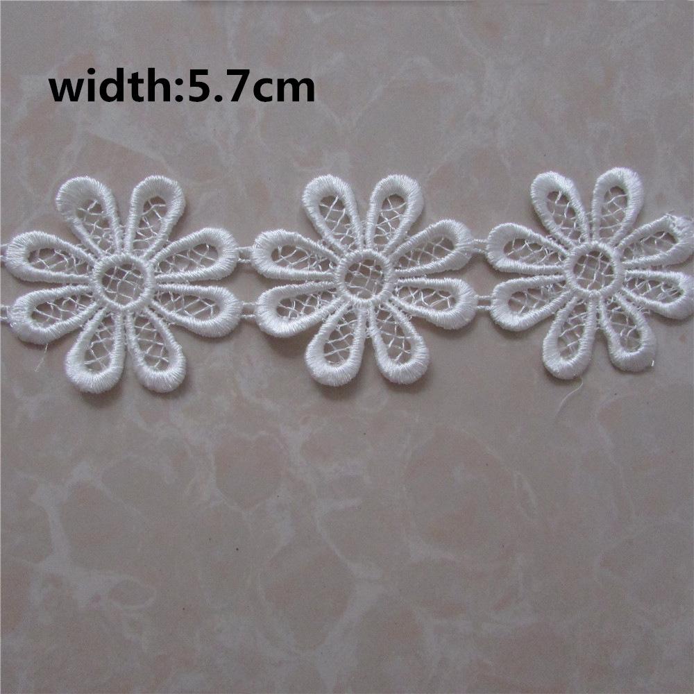 Diy Small Flower Lace Barcode Accessories Hollow Lace Clothes Decoration Fabric Water-Soluble Fringe Embroidery Accessories