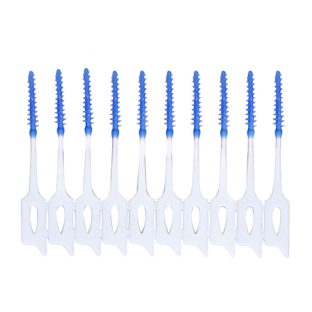 Interdental Brush Disposable Soft Dental Cleaning Floss Toothpicks for Oral Care Adults Children 160pcs