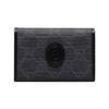 Black Gg Supreme Canvas Card Holder Wallet Men Wallets 699267-92TCN-1000