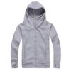 Unisex Basic Zipper Hoodie With Windproof Cuffs For Casual Winter Wear