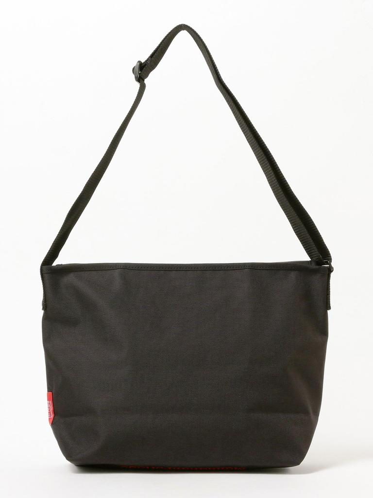 Beams Boy Manhattan Portage Canvas Bag MP1607-PL-S-3EMB-BMB Women's Black Free Size (13610184094)