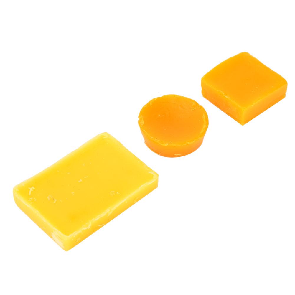 3 PCS Natural Pure Beeswax Bee Wax for Furniture Floor Polishing Leather Maintenance