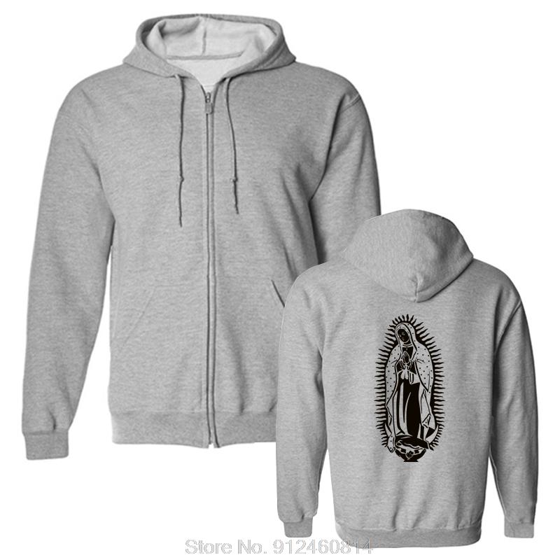 

Our Lady Of Guadalupe Virgin Mary Catholic Oversized Hoodie Men Cotton Pullover Hoody Hip Hop Sweatshirt Harajuku Streetwear 3XL