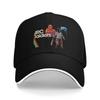 Arc Raiders Logo Czapka z daszkiem Retro Sandwich Cap Unisex Oddychająca Czapka przeciwsłoneczna Outdoor