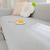 Sofabezug, All-Inclusive-Universalbezug, neue einfarbige, einfache Wind-Sofabezug für Wohnzimmer, Staubschutz, elastischer Lazy Sofabezug