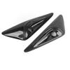 2PCS Side Mudguard Camera Vent Cover Trim Carbon Fiber UV Resistant Replacement For Tesla Model S