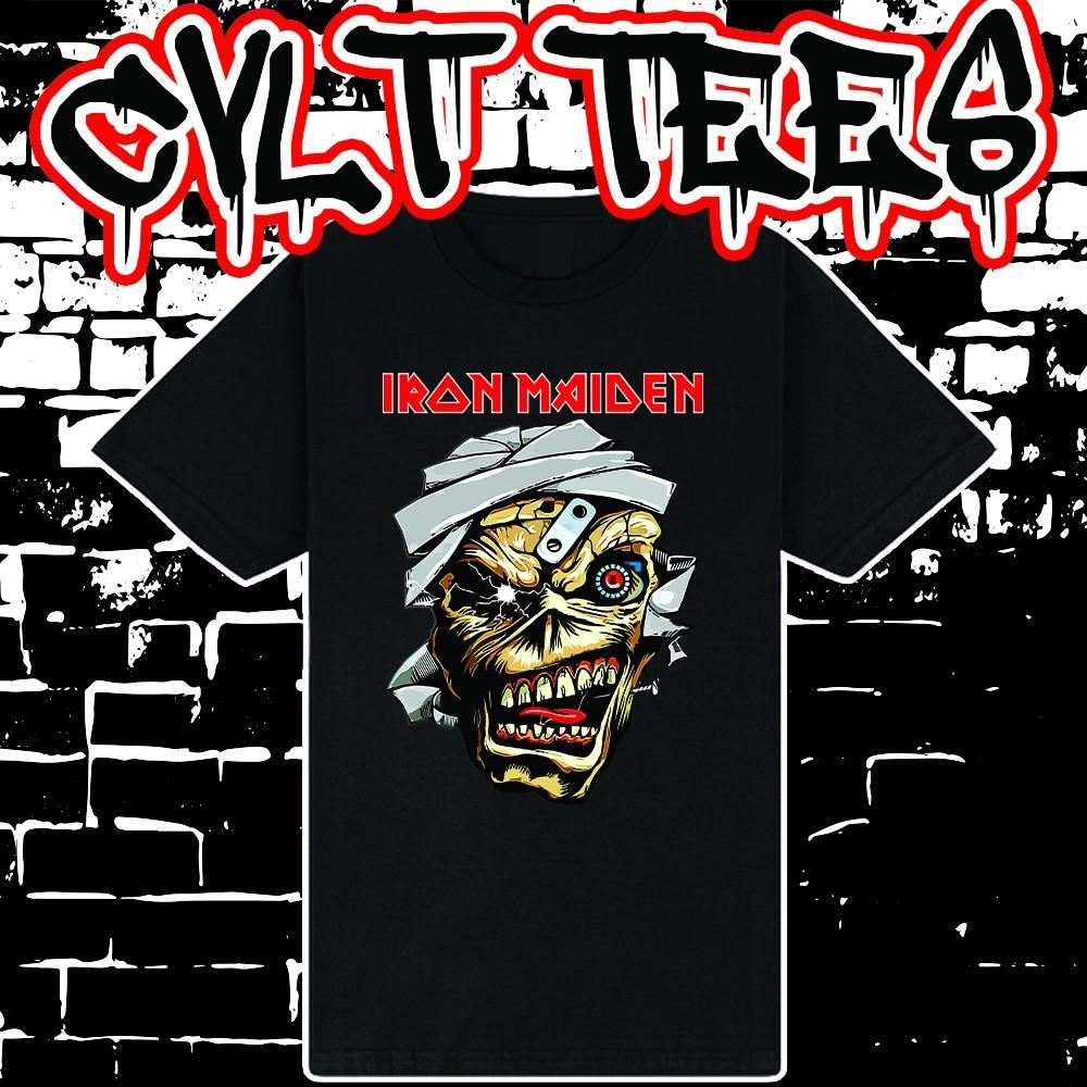 Iron Maiden Eddie Metal Band Tee 100% Cotton Unisex T-Shirt XXL