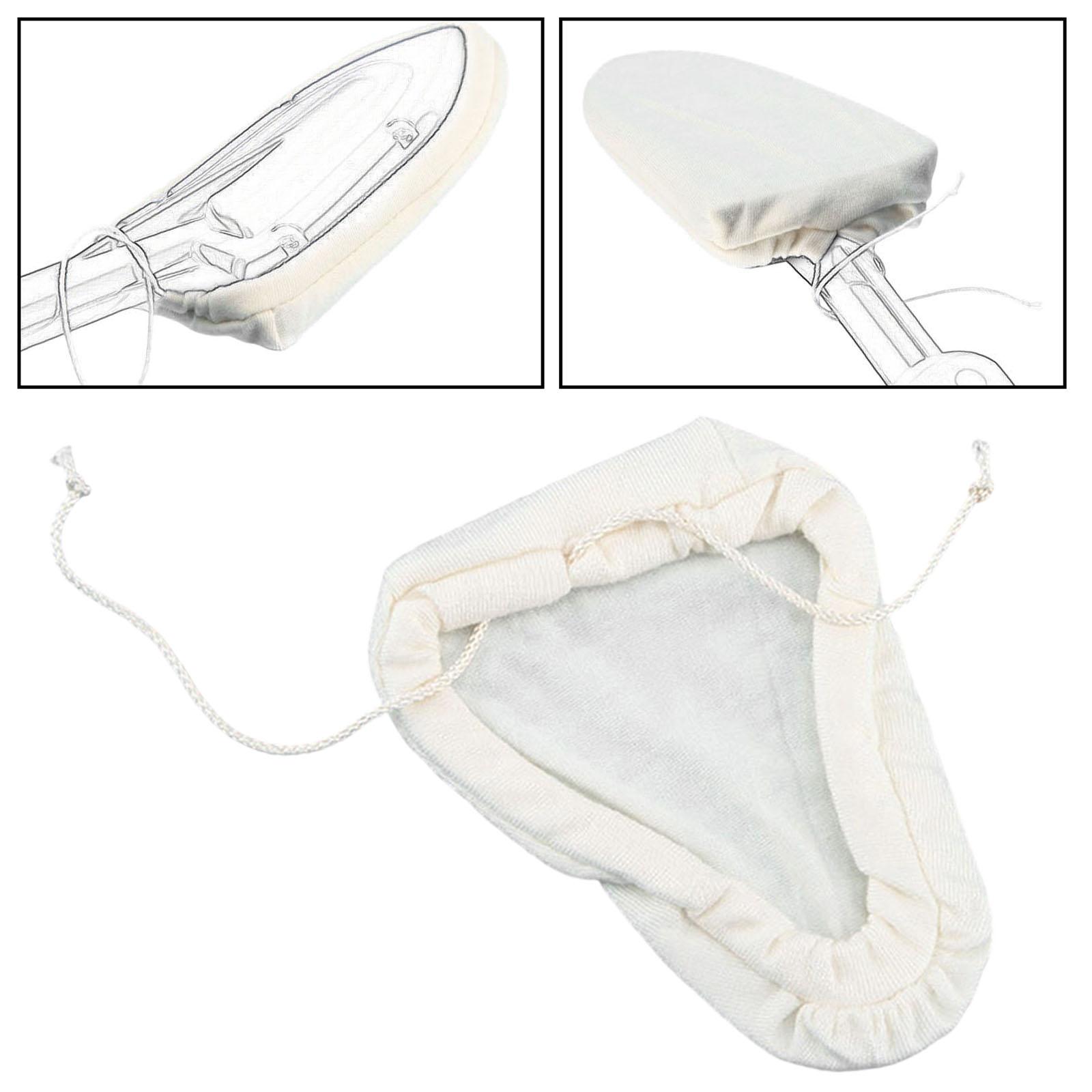 

Iron Cloth Cover Multipurpose Compact Easy to Use Heat Shrink Film Protector Protective Cover Mini Ironing Cloth for PX1360-1367 білий