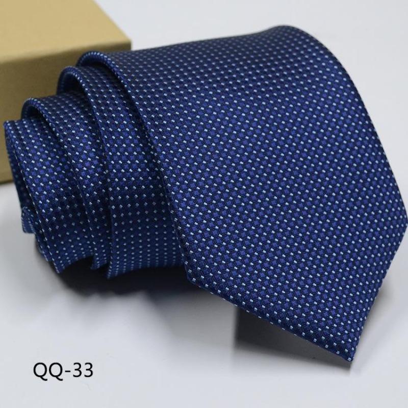 Men'S Dress Business Casual Professional Groom Wedding Best Man Striped Jacquard Fine Gentleman Men'S Premium Tie