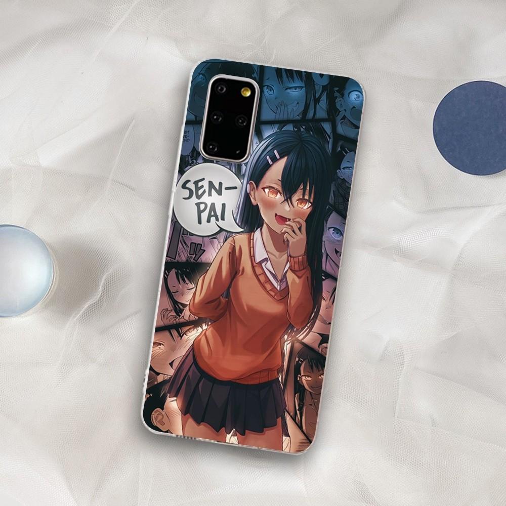Anime nagatoro san Phone Case for Samsung S21 A10 for Redmi Note 7 9 for Huawei P30Pro Honor 8X 10i Cover