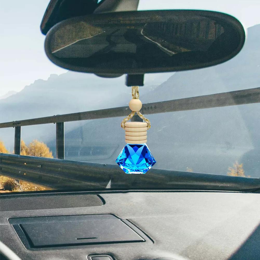 Car Perfume Pendant Include Essential Oil Air Fresheners 7ml Universal Supplies Oil Car Hanging Novelty Car Flavoring Auto Q8U0
