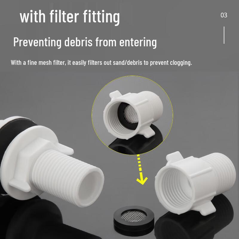 Large Caliber Toilet Fill and Drain Valve