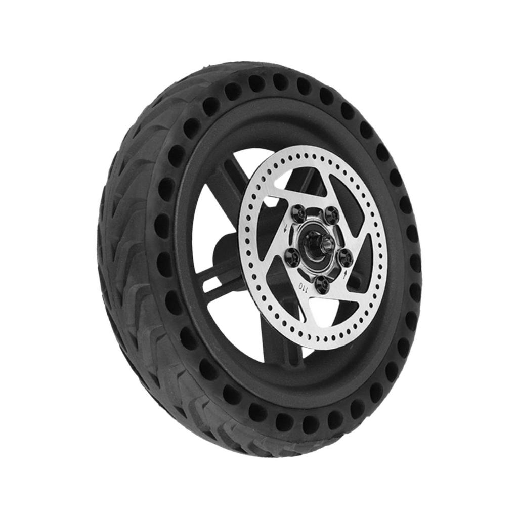 215mmx47mm Electric Bicyle Rear Wheel Rubber Tire Accessory Easily Install Sturdy Heavy Duty Strong Grip Replacement for Bike