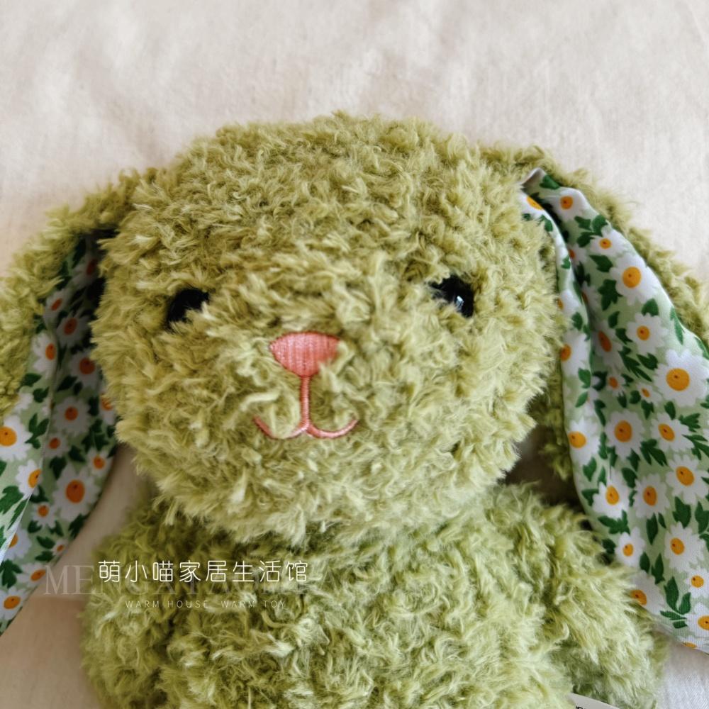 Kawaii Bunny Plushies Soft Toy Animals Cute Fluffy Long Ears Rabbit Toys Doll For Girls Birthday Gifts For Christmas Gifts