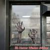 Creative Ghost Hand Zombie Halloween Wall Sticker Horror Glass Window Living Room Bedroom Wall Sticker Accessory Halloween Decor