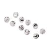 Randiga snittblomsperlor 3-6 mm Avståndspärlor för armbandstillverkning DIY-smyckestillbehör Handpärlmaterial 3-6 mm