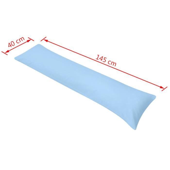VidaXL Body Pillow 40 X 145 Cm Blue