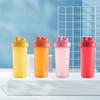 600ml Shaker Bottle with Scale Mark Protein Powder Milkshake Mixing Cup Portable Sports Water Mug for Gym Workout Outdoor