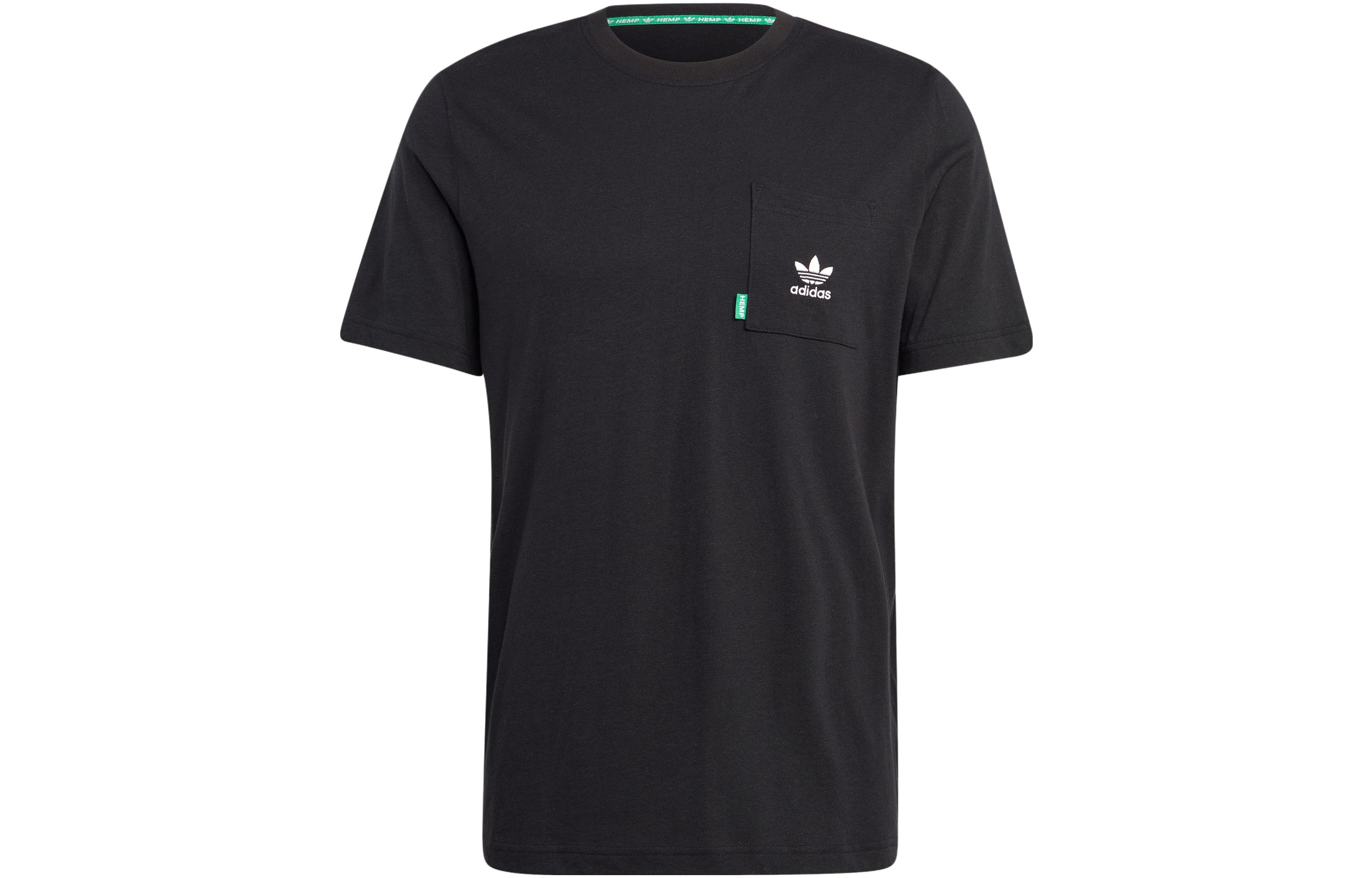 Adidas Originals Essential T Shirt Men s Black HR8623 M