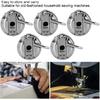 5 Pcs Bobbin Case, Sewing Machine Stainless Steel Bobbin Case for Front Loading 15 Class Machines Sewing Machine Bobbin Holder Sewing Machine Spart