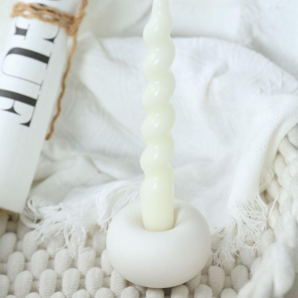 Simple Style Candle Holder Modern Wax Melt Burner Home Decoration Aroma Diffuser Living Room