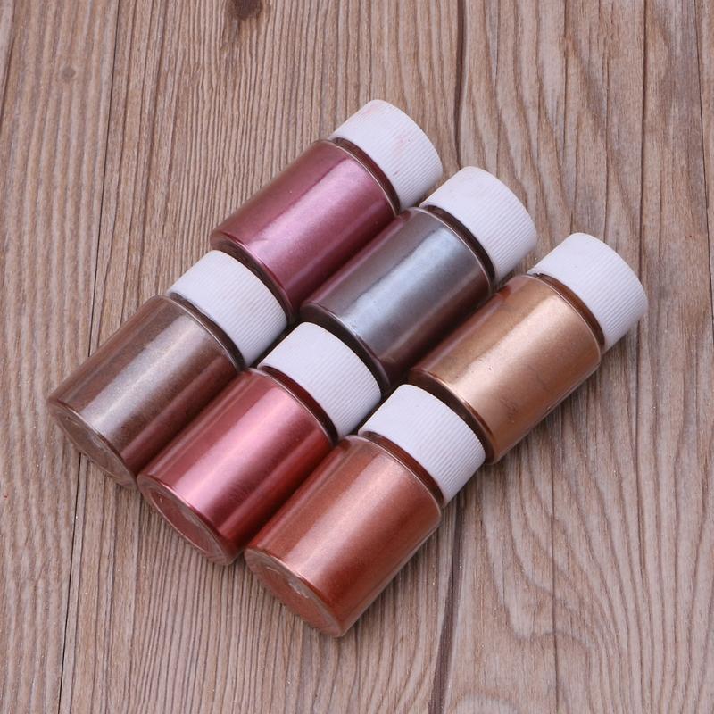 Glimmerpulver Pigment für Nagelglitzer Kosmetikharz mit Perlmutt-Glanz für DIY Seifenherstellung DIY Bastelarbeiten