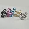 3Pcs Knitting Crochet Loop Rings Adjustable Crochet Rings for Finger Yarn Holder