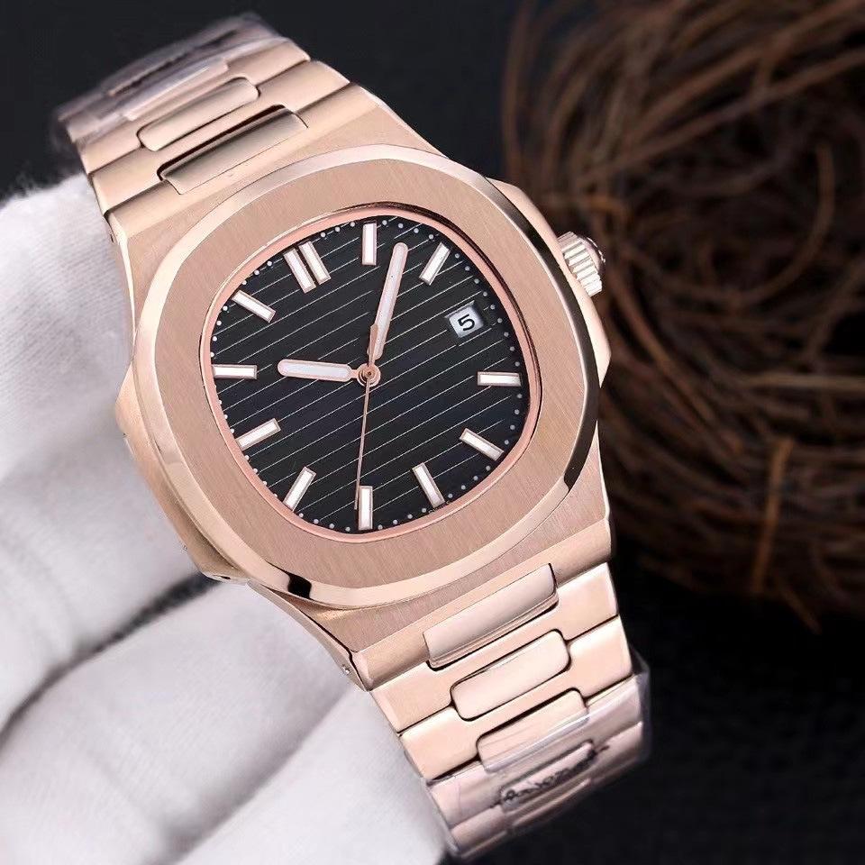 Baida Men's Stainless Steel Luminous Nautilus Watch