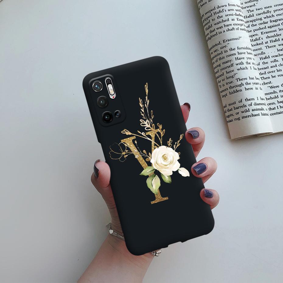 For Xiaomi Poco M3 Pro 5G Case for Poco M3 Pro 5G Cover Cute Letters Soft Silicone Phone Case for Xiaomi Poco M3 PocoM3 M 3 Pro