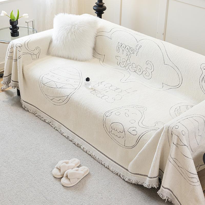 

Высококачественный чехол для дивана в скандинавском стиле, универсальный чехол, чехол для дивана в черную полоску, тканевый толстый нескользящий чехол для дивана 180*130cm