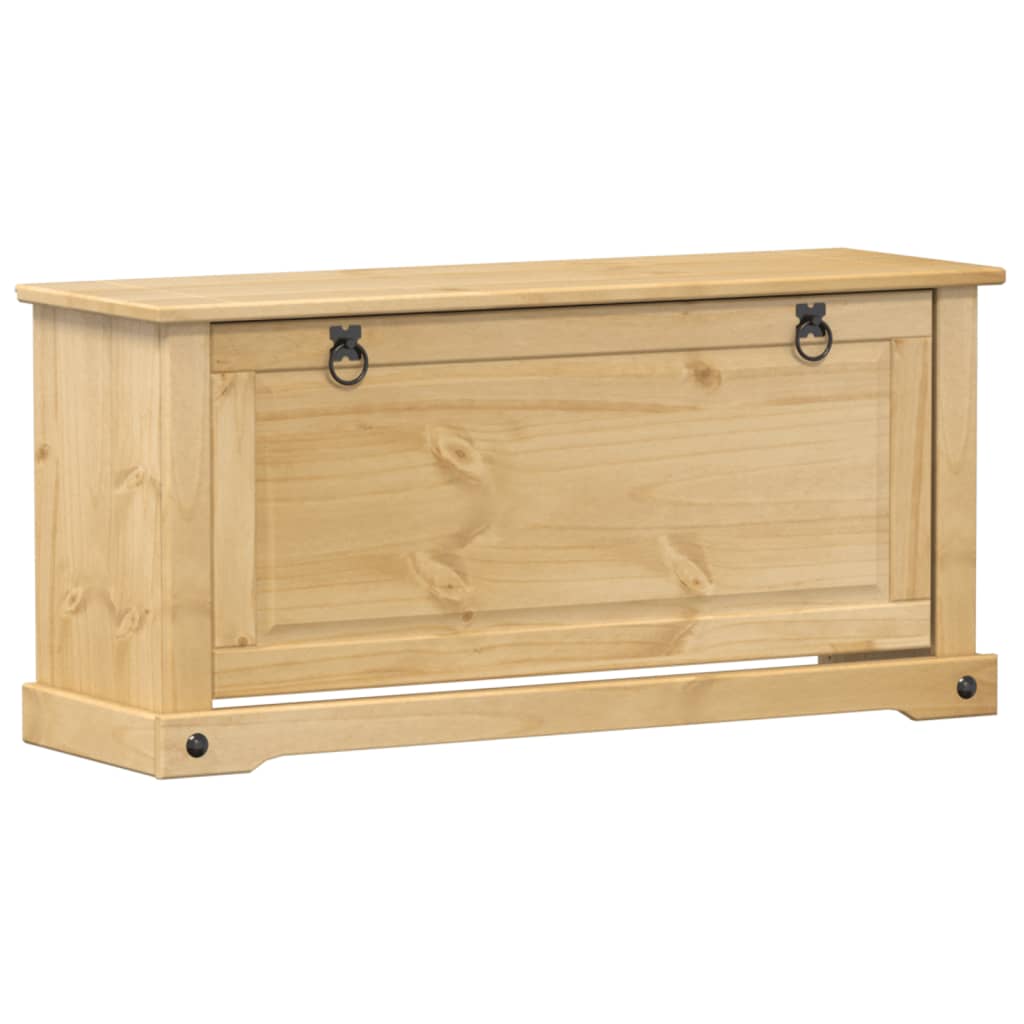 Shoe Cabinet Corona 99 x 32 x 47 cm Solid Pine Wood