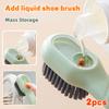 Multifunctional Cleaning Brush Soft-bristled Liquid Shoe Brush Clothes Long Handle Brush Shoe Household Cleaning Tool